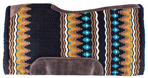 Tapis De Selle Showman 34x36 Cm - Feutre Mémoire De Forme, Plusieurs Coloris