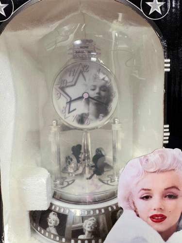 Marilyn Monroe Anniversary Clock - Precision Quartz Movement Battery Operated - Picture 10 of 10