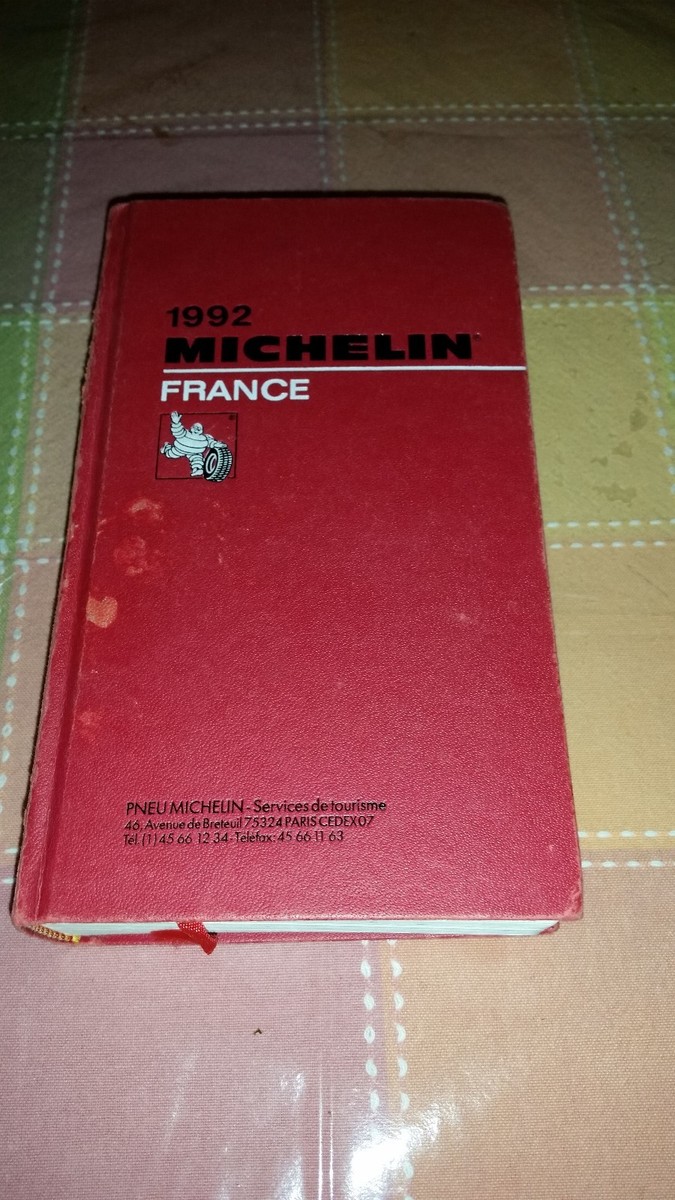 1992 Michelin France (restaurant guide) | eBay