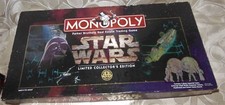 1997 Monopoly STAR WARS GAME 20th Anniversary Limited Edition PEWTER TokenS EUC