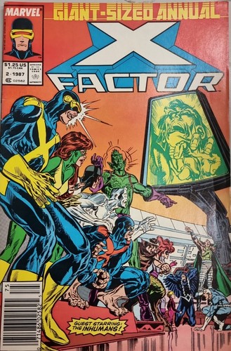 Marvel X Factor Giant-Sized Annual 2-1987: The Man in the Moon (1987) Zustand:3 - Picture 1 of 12