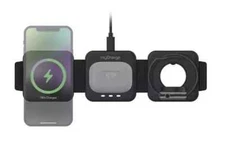 3-In-1 Wireless Charging Pad Night Stand, Phone Airpods Apple Watch, More