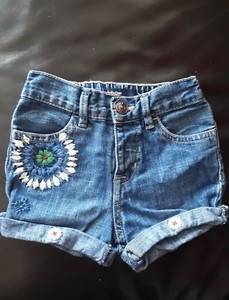 denim shorts 12-18 months