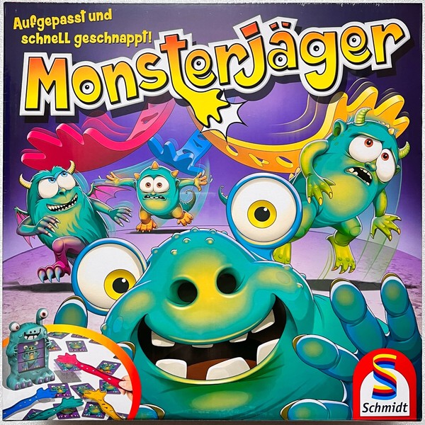 MonsterjäGer Schmidt Spiele Familienspiel Kinderspiel Reaktionsspiel Neu 40557-image
