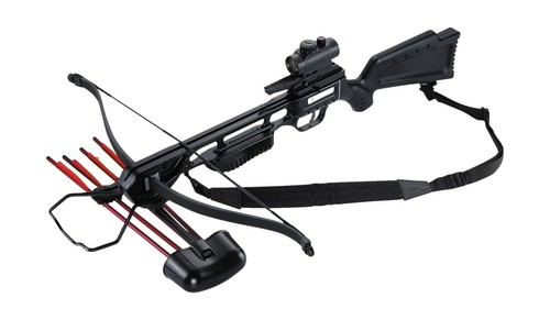 Arc à Main Jaguar 2 Noir 175 Lbs - Bras En Fibre De Verre - Pour Arbalète - Marque Ek Archery - Neuf