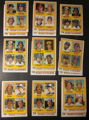 1978 Topps Baseball Pick Choose Complete Your Set(501-726) NM, NM/MT - Updated - Picture 206 of 223