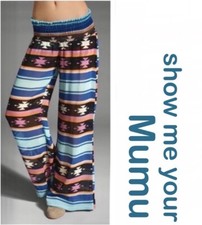 SHOW ME YOUR MUMU Aztec Party Pants Wide Leg ...