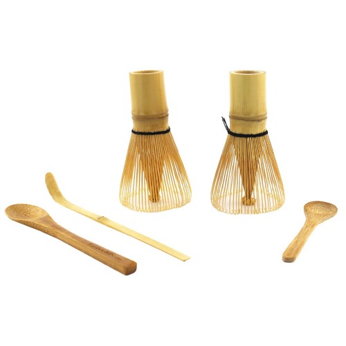 BambooMN Brand - Matcha Tea Short Whisk - Golden - Multiple Set Sizes Available - Picture 23 of 23