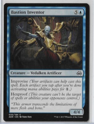 MTG Bastion Inventor Aether Revolt (AER) Common Magic Card #030/184  Unplayed | eBay