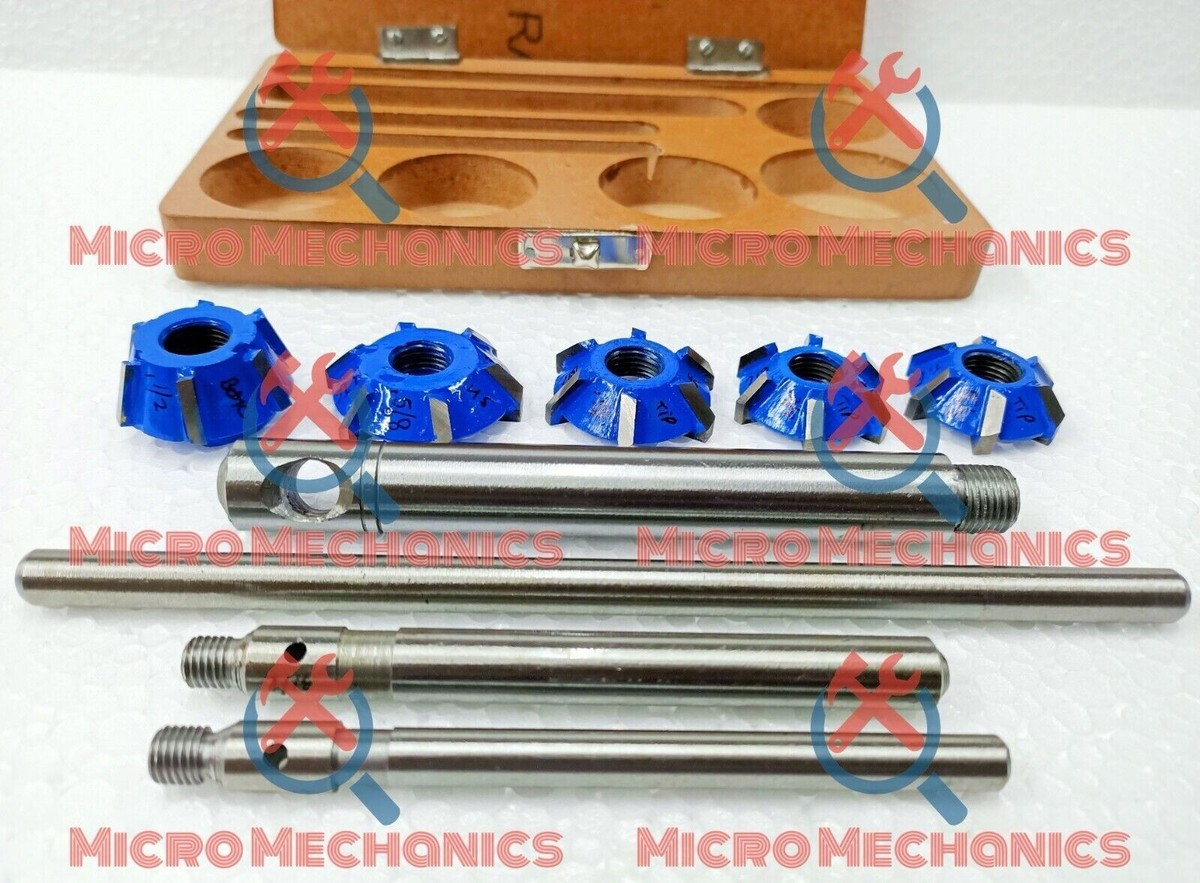 5 Piece Valve Seat Cutters 20 45 Degree SUDEG 20 Pcs Valve Seat Reamer ...