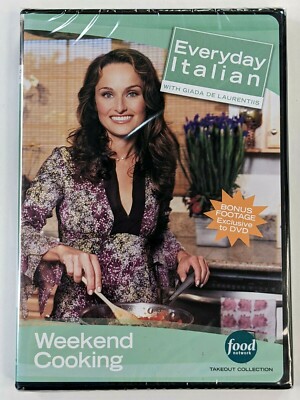 Everyday Italian Weekend Cooking Giada De Laurentiis DVD Food Network NEW 