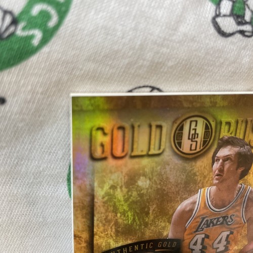 JERRY WEST GOLD RUSH PANINI LOS ANGELES LAKERS KOBE BRYANT MAGIC JOHNSON - Picture 2 of 9