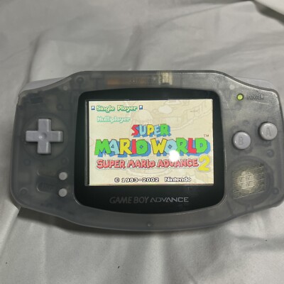 IPS screen hand (Gameboy Advance Nintendo) Translucent￼ purple edition - WORKING