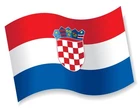 Flagge Kroatien 250 x 150 cm mit Wappen und 3 Metall ösen Fahne Hissfahne