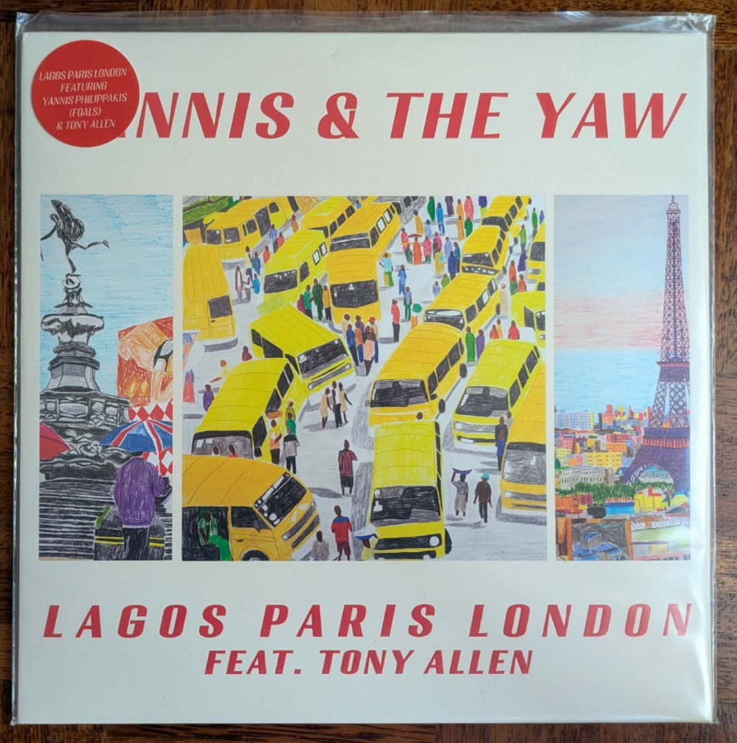 Yannis & The Yaw feat. Tony Allen – Lagos Paris London [12"" Vinyl LP] BRAND NEW