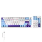 Kzzi 65% Mechanical Keyboard+Wireless Numpad RGB Bluetooth USB-C Hot Swap QWERTY