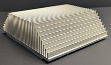Big Aluminum Heatsink 7-1/2" x 7-3/4" x 2-1/2" 4lb 5oz With Mounting Holes