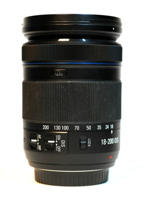 Samsung NX Teleobjektiv 18 200 mm f/3,5 6,3 ED OIS i-Funktion