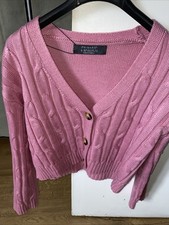 Rosa Primark Strick Crop Pullover Größe UK ...
