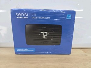 Sensi Lite by Copeland Smart Thermostat ST25, Energy Star, Black, App Control