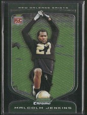 2009 Bowman Chrome Malcolm Jenkins RC #148 New Orleans Saints