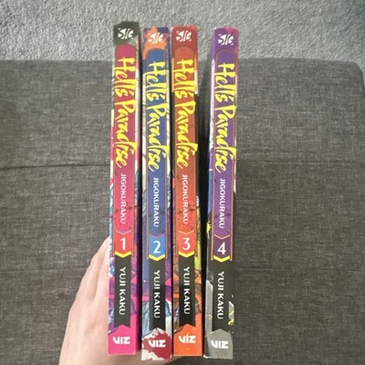 Hell's Paradise: Jigokuraku Manga Lot Vol 1-4 Yuji Kaku VIZ Eng TPB