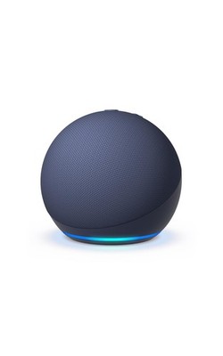 Amazon Echo Dot (newest model) - Vibrant sounding speaker, Deep Sea Blue 