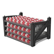 Cansolidator Max Small - 1-Pack Can Organizer for Pantry, Stackable Soda Can ...