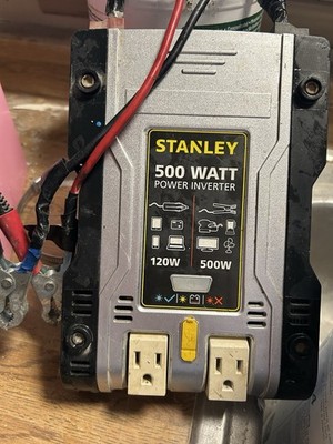 Stanley PI500PS 500W Power Inverter