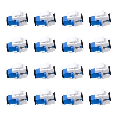 SC Keystone Jack Coupler Simplex Singlemode UPC Fiber Optic Adapter 20 PCS
