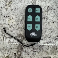 Universal Large Big Button TV &Cable Box Remote For Elderly Seniors EASY MOTE