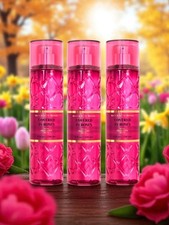 X3 Bath  Body Works COVERED IN ROSES Fine Fragrance Body Mist Spray 8Oz