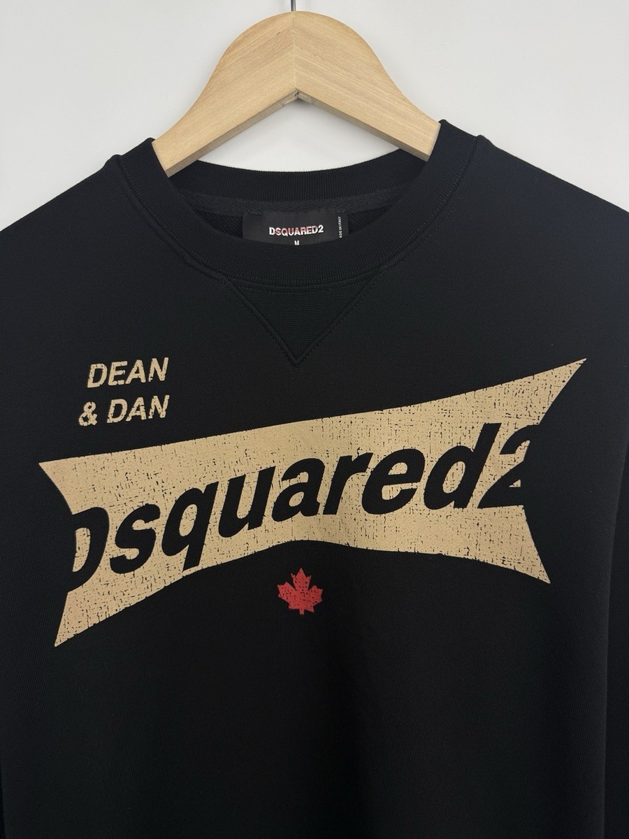 🇨🇦 Dsquared2 Dean & Dan Canadian Maple Leaf Sweatshirt Rare Size