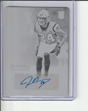 2016 Panini Contenders James Bradberry Rookie Ticket Black Printing Plate # 1/1