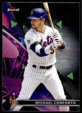 2021 Finest Michael Conforto New York Mets #24