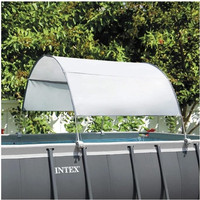 Intex Tetto Apribile Per Piscine Frame - Grigio Chiaro (28054)