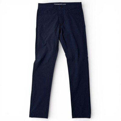 Western Rise Evolution Pant Mens Size 30x32 Navy Blue Slim Pants Stretch NEW