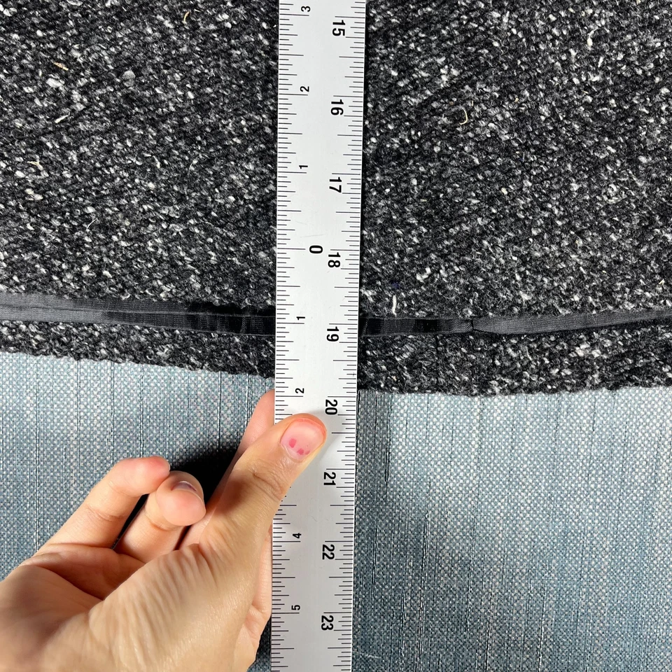 Jones Wear Womens Mini A-Line Skirt Size 14 Gray Wool Lined Classic Preppy - Image 4 of 4