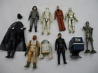 STAR WARS KENNER VINTAGE/SOME DAMAGED FIGURES LOT PRE-OWNED