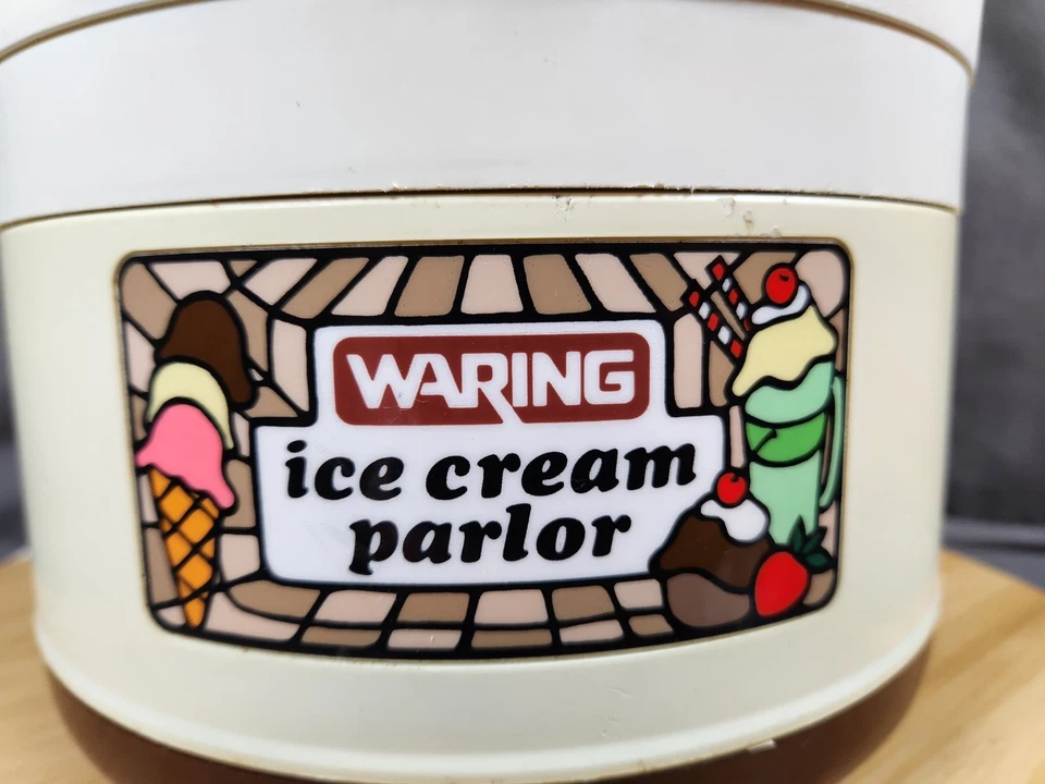 Máquina de heladería Waring modelo eléctrico CF520-1 blanca probada  Foto 2 de 4