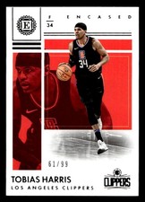 2017-18 Panini Encased #63 Tobias Harris #/99