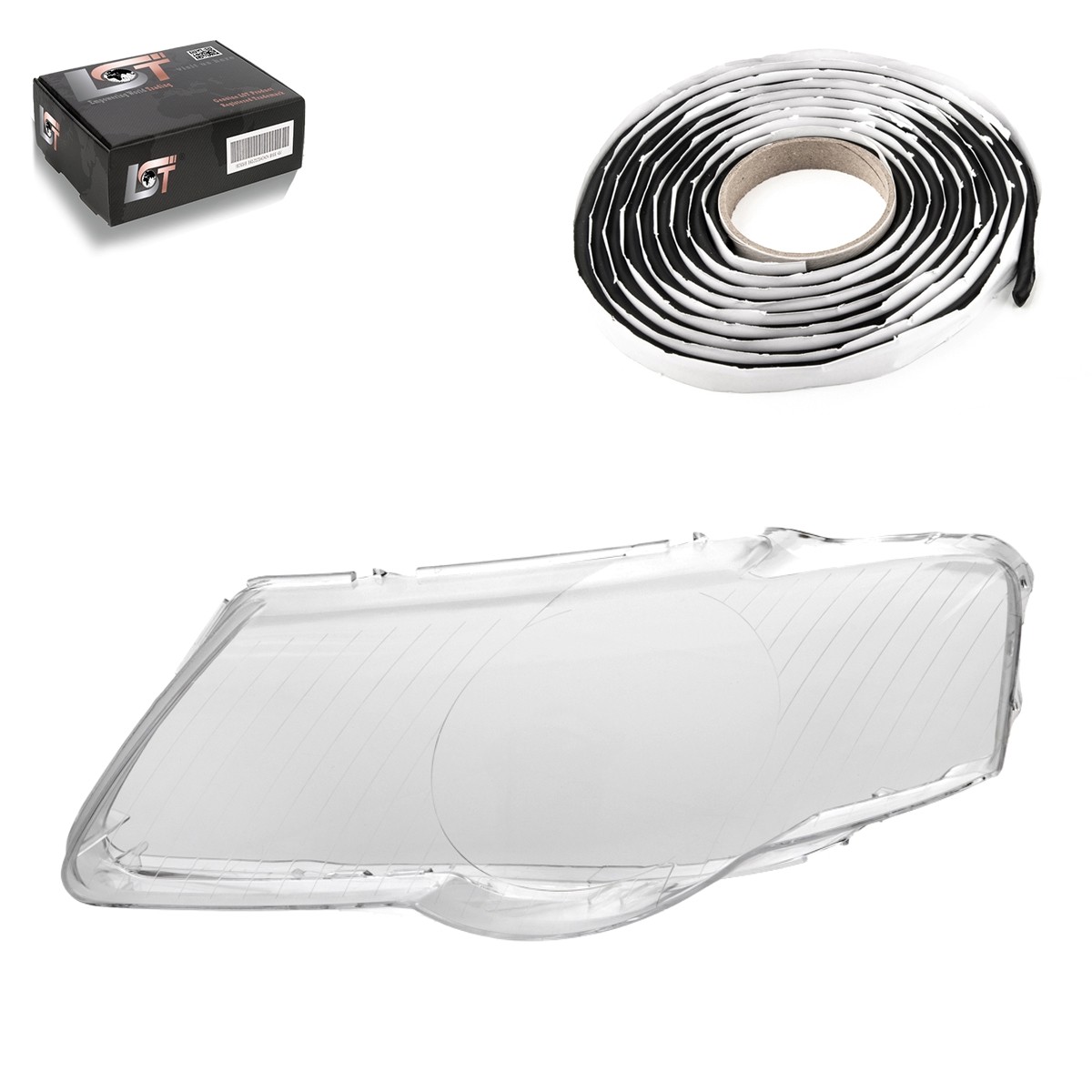 Headlight Lens Cover Left For VW Passat 3C2 3C5 B6 05-