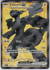 Zekrom ex Ultra Rare SV: Black Bolt 158/086 NM