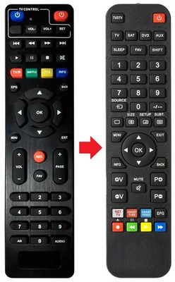 Fernbedienung geeignet für NEX PRO 4000