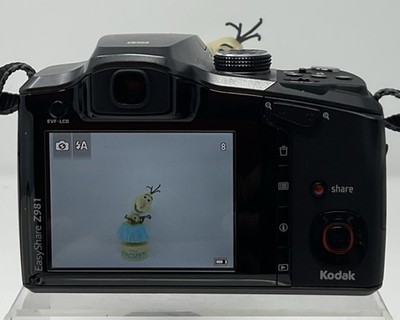 Kodak EasyShare Z981 14MP Digital Camera, 26x Zoom, Working - Main Image