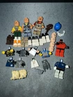 Lot of LEGO Star Wars Minifigure Parts - Zander, Rowan, Baze Malbus