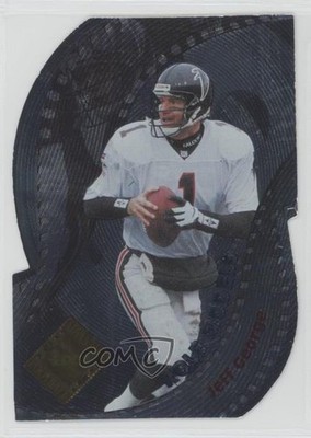 1996 Collector's Edge Advantage Role Models Die-Cut Jeff George #RM7 0e3