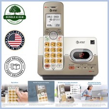 Light Champagne Wired  Cordless Phone, Digital Answering  Caller ID Capability