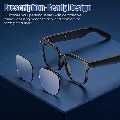 Next-Gen AI Glasses: 1080P HD Camera, Real-Time Voice Translation & Integrated A