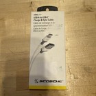 Scosche Strikeline USB-A  to USB-C Charge & Sync Cable 4'
